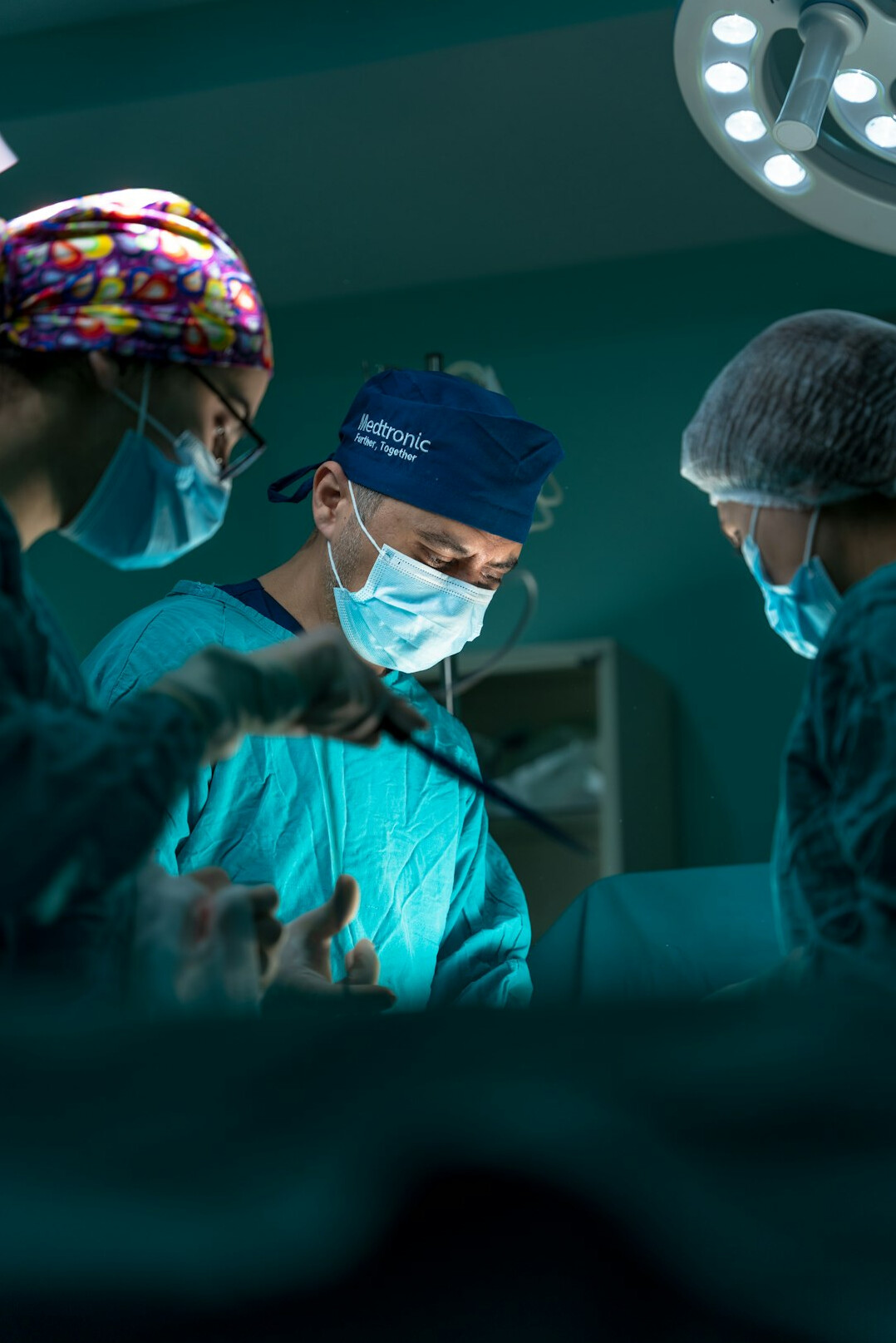 group of doctors discussing